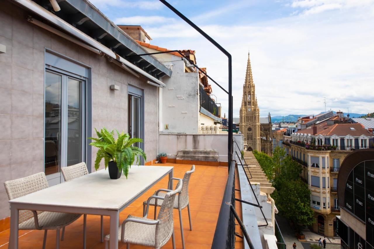 Modern Apartment With Spacious Terrace San Sebastian Exterior photo