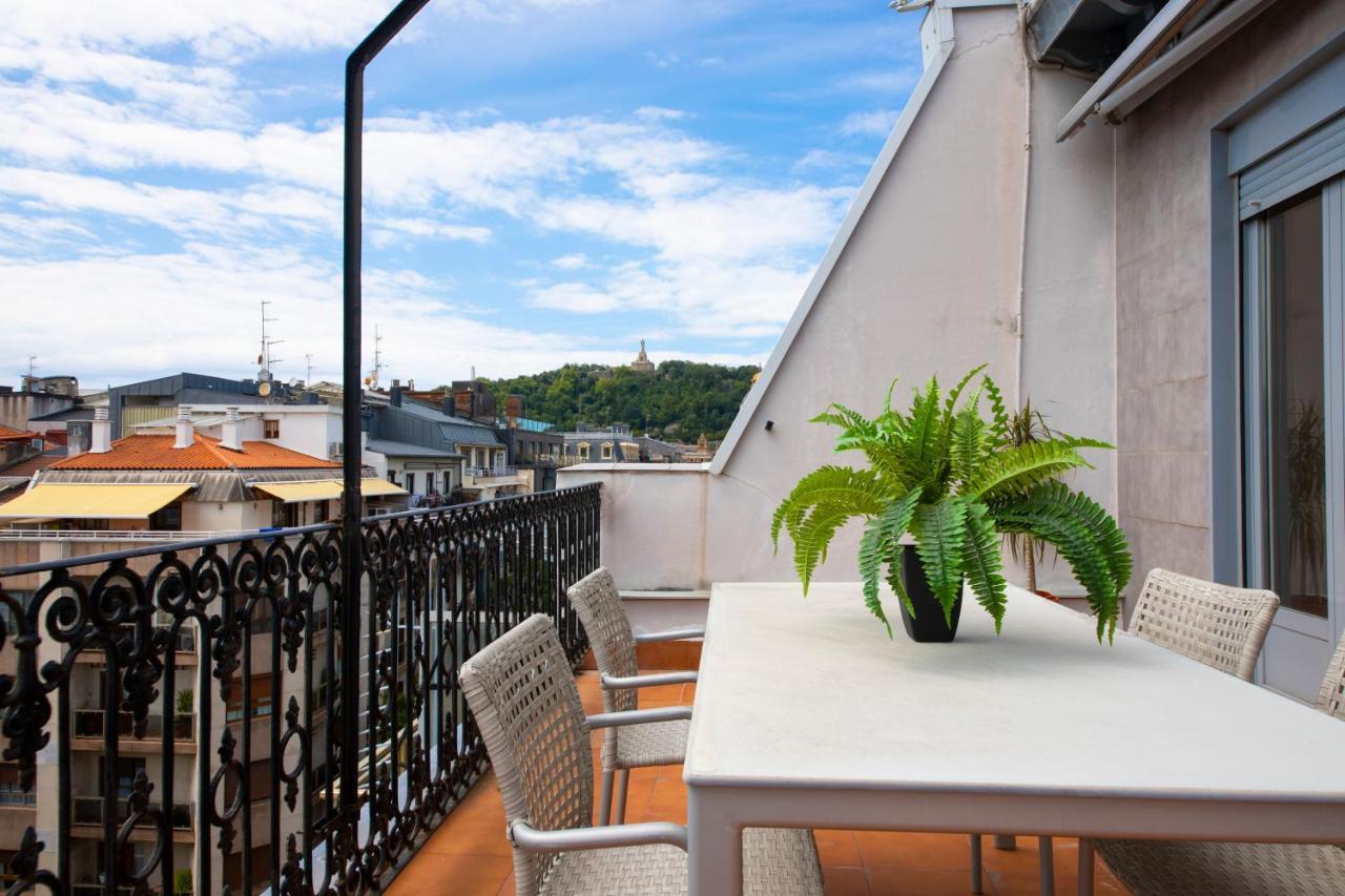 Modern Apartment With Spacious Terrace San Sebastian Exterior photo