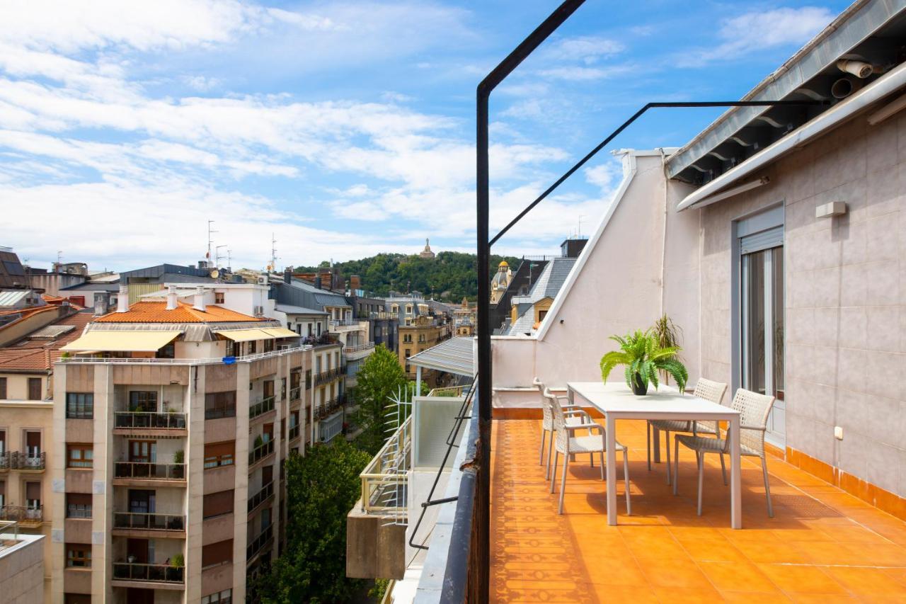 Modern Apartment With Spacious Terrace San Sebastian Exterior photo